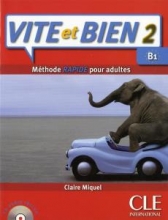 کتاب فرانسه ویت ات بین ویرایش قدیم VITE ET BIEN 2 B1 METHODE rapide pour adultes