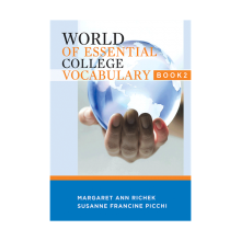 کتاب زبان ورد اف اسنشیال کالج وکبیولری World of Essential College Vocabulary Book 2