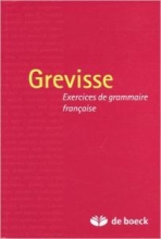 Grevisse exercices de grammaire francaise