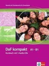 کتاب آلمانی داف کامپکت DaF kompakt Kursbuch Ubungsbuch A1-B1 سیاه و سفید