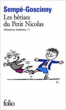کتاب رمان فرانسوی حماقت های نیکلاس کوچولو les betises du petit nicolas histoires inedites 1