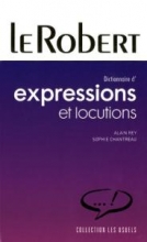 کتاب زبان فرانسه دیکشنیر ل روبرت Dictionnqire dù expressions et locutions le robert