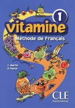 کتاب زبان فرانسه ویتامین Vitamine 1 Livre de l'eleve + cahier