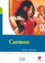 کتاب داستان فرانسوی کارمن lecture en francais facile 2 carmen + cd audio