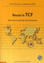 کتاب زبان فرانسه روسیر ل تی سی اف Reussir le tcf exercices et activite d'entrainement + cd audio
