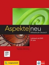 کتاب آلمانی اسپکته جدید Aspekte neu B1 mittelstufe deutsch lehrbuch + Arbeitsbuch mit audio-cd DVD
