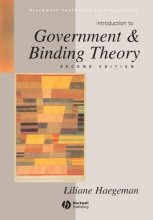 کتاب زبان اینتروداکشن تو گاورنمنت اند بایندینگ تئوری ویرایش دوم  Introduction to Government & Binding Theory Second Edition
