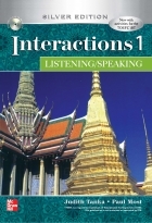 کتاب زبان اینتراکشن یک لسینینگ اند اسپیکینگ Interactions 1 Listening / Speaking Silver Edition