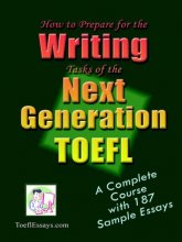 How to Prepare for the Writing Tasks of the Next Generation TOEFL