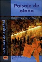 کتاب زبان داستان اسپانیایی  Paisaje de otono Nivel Elemental 2
