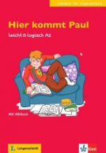 کتاب داستان آلمانی در اینجا پل می آید Hier kommt Paul: Buch mit Audio A2