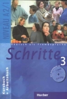 Deutsch als fremdsprache Schritte 3 NIVEAU A 2/1 Kursbuch Arbeitsbuch