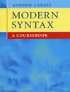 Modern Syntax A Coursebook