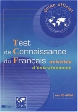 کتاب زبان فرانسه تی سی اف  Test de connaissance du Français (TCF) - Livre + CD audio