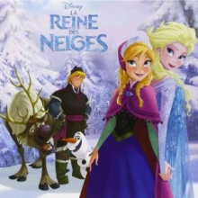 کتاب داستان فرانسوی منجمد La Reine des Neiges, Disney monde enchanté