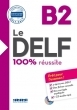 کتاب آزمون فرانسه ل دلف Le DELF - 100% réusSite - B2 - Livre + CD رنگی