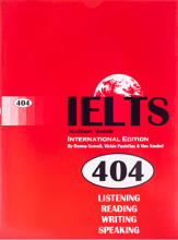 کتاب زبان 404 اسنشیال تست فور ایلتس اکادمیک 404 Essential Test For IELTS Academic