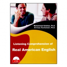 کتاب زبان لیسنینگ کامپرهنسیون آف ریل امریکن انگلیش Listening Comprehension Of Real American English