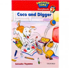کتاب داستان انگلیسی کوکو و دیگر  English Time Story-Coco and Digger