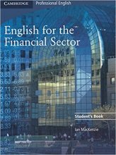 کتاب زبان انگلیش فور فایننشیال سکتور  English for the Financial Sector Students Book
