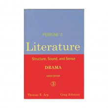 کتاب زبان پرینز لیتریچر Perrines Literature Structure Sound and Sense Drama 3 Ninth Edition