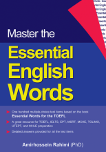 کتاب زبان مستر د اسنشیال انگلیش وردز  Master The Essential English Words