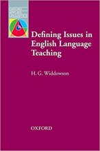 کتاب دیفاینینگ ایشوز این انگلیش لنگویج تیچینگ Defining Issues in English Language Teaching