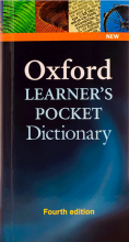 کتاب زبان اکسفورد لرنرز پاکت دیکشنری  بدون انديکس Oxford Learners Pocket Dictionary 4th