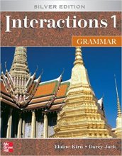 کتاب زبان اینتراکشنز 1 گرامر ویرایش نقره ای Interactions 1 Grammar Silver Edition