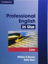 پروفشنال انگلیش این یوز لاو Professional English in Use Law