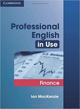 کتاب پروفشنال انگلیش این یوز فاینانس Professional English in Use Finance