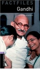 کتاب داستان بوک ورم گاندی  Bookworms 4:Gandhi+CD