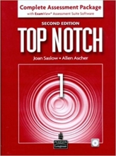 کتاب زبان Top Notch 1: Complete Assessment Package, 2nd Edition