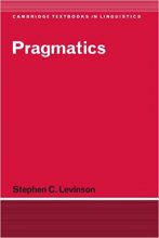 کتاب زبان پرگمتیکس  Pragmatics Cambridge Textbooks in Linguistics اثر Stephen C. Levinson