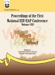 Proceedings of the First National ESP EAP Conference Volume III