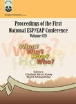 Proceedings of the First National ESP EAP Conference Volume II