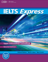 کتاب زبان ایلتس اکسپرس  IELTS Express Upper Intermediate 2nd Edition SB+WB with DVD