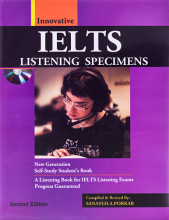 کتاب زبان  آیلتس لسینینگ اسپسیمنت IELTS Listening Specimens 2nd+DVD پرکار