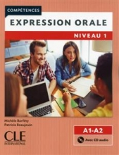 کتاب فرانسه اکسپقسیون اقل ویرایش دوم Expression orale 1 - Niveaux A1/A2 + CD - 2eme edition