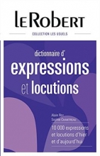 کتاب دیکشنری فرانسوی ل روبرت Le Robert Dictionnaire d'expressions et locutions