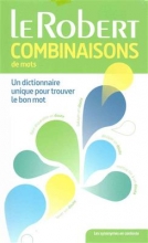 کتاب دیکشنری فرانسوی ل روبرت Le Robert Dictionnaire des combinaisons de mots