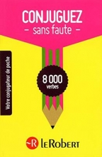 کتاب زبان فرانسه کانژوگز سان فوت  Conjuguez Sans Faute