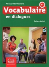 کتاب وکبیولر این دیالوگ اینترمدیت ویرایش دوم Vocabulaire en dialogues - niveau intermediaire + CD - 2eme edition