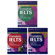 مجموعه 3 جلدی کمبریج انگلیش کامپلیت آیلتس Cambridge English Complete IELTS
