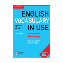 کتاب انگلیش وکبیولری این یوز المنتری English Vocabulary in Use Elementary 3rd