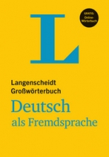 کتاب دیکشنری آلمانی به آلمانی Langenscheidt Großwörterbuch Deutsch als Fremdsprache رنگی