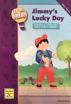 کتاب زبان آپ اند اوی این انگلیش روز شانس جیمیUp and Away in English. Reader 2C: Jimmy’s Lucky Day + CD