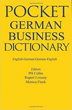کتاب زبان آلمانی پاکت بیزینس جرمن دیکشنری Pocket Business German Dictionary