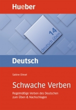 کتاب زبان آلمانی دویچ اوبن Deutsch üben Band 14 Schwache Verben