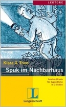 کتاب داستان آلمانی خانه جن زده همسایه  Spuk Im Nachbarhaus : Stufe 3 + CD
